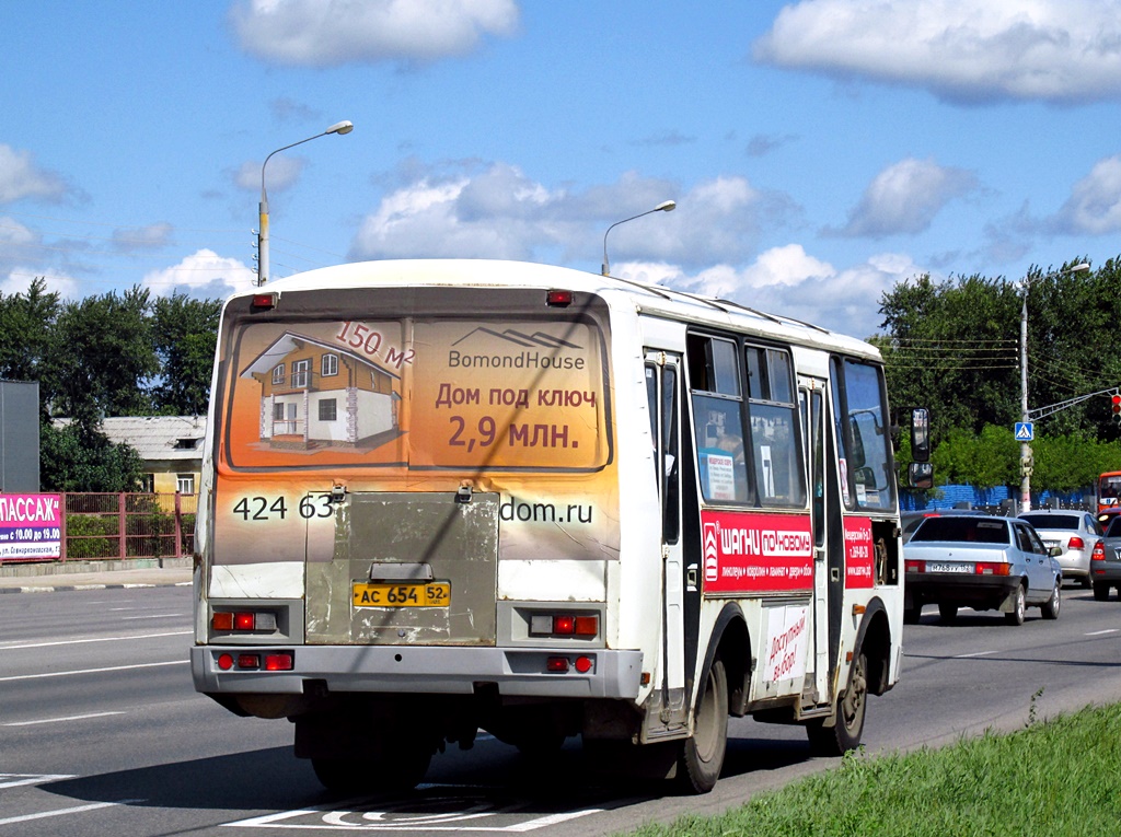 Nizhegorodskaya region, PAZ-32054 Nr. АС 654 52