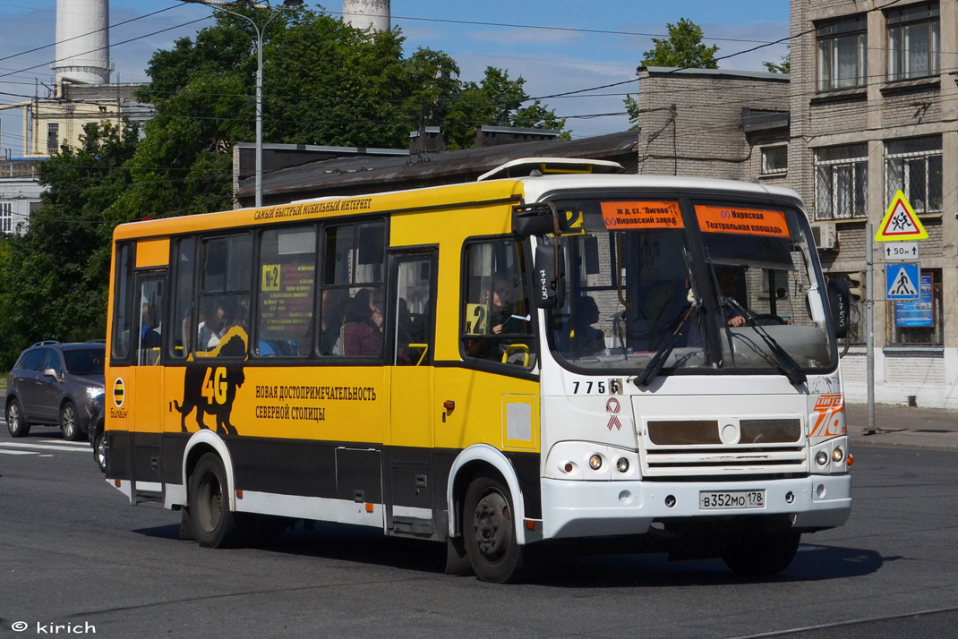 Санкт-Петербург, ПАЗ-320412-05 № 7755