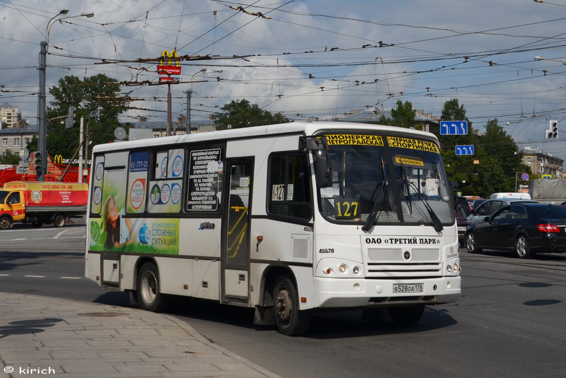 Санкт-Петербург, ПАЗ-320402-05 № В 528 ОА 178