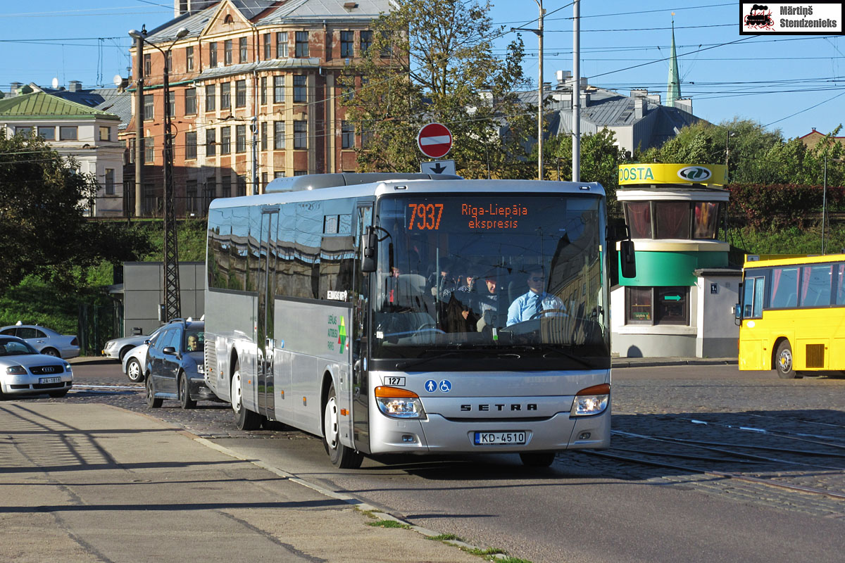 Латвия, Setra S417UL business № 127