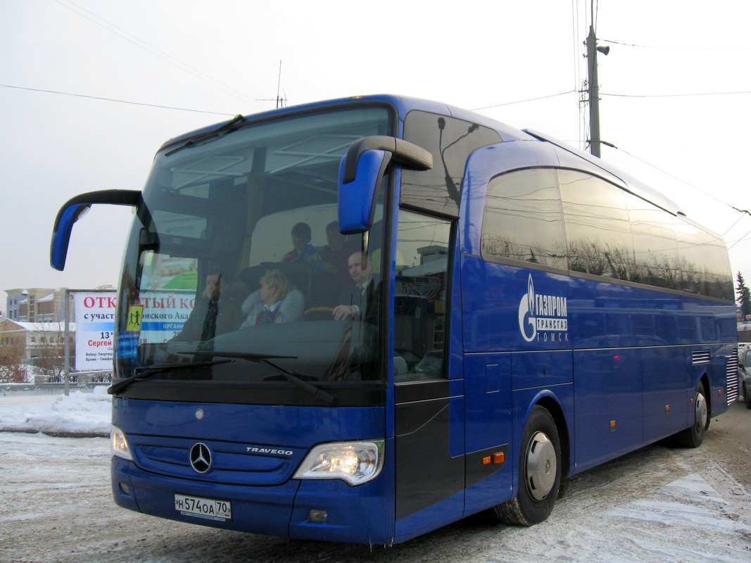 Томская область, Mercedes-Benz Travego II 15RHD № Н 574 ОА 70