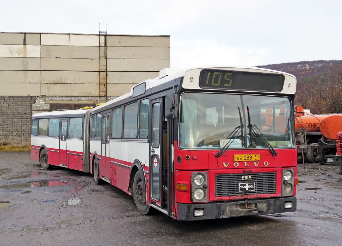 Murmansk region, Van Hool 160 # АВ 288 51