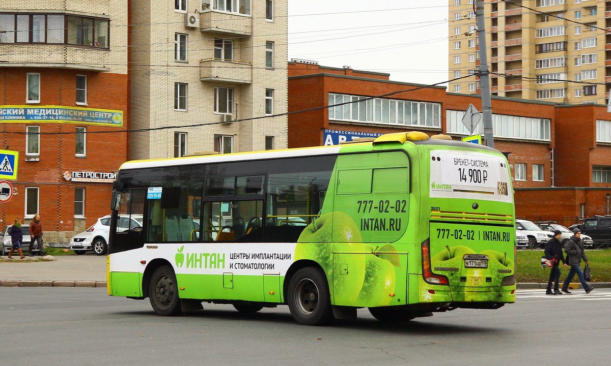 Санкт-Петербург, Yutong ZK6852HG № В 171 АВ 178