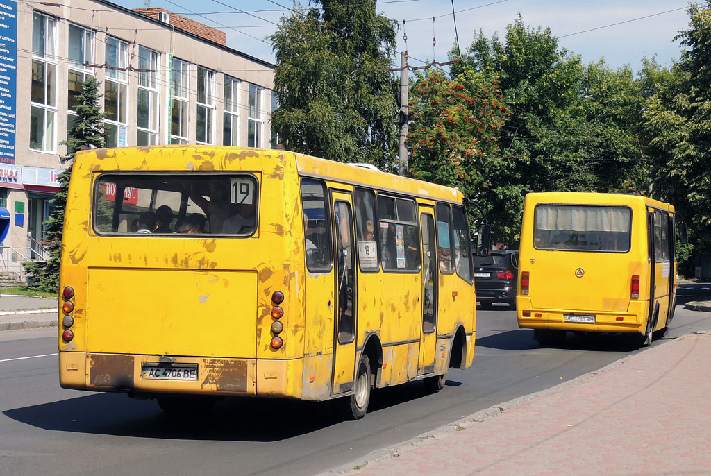 Волынская область, Богдан А0811 № AC 4706 BE