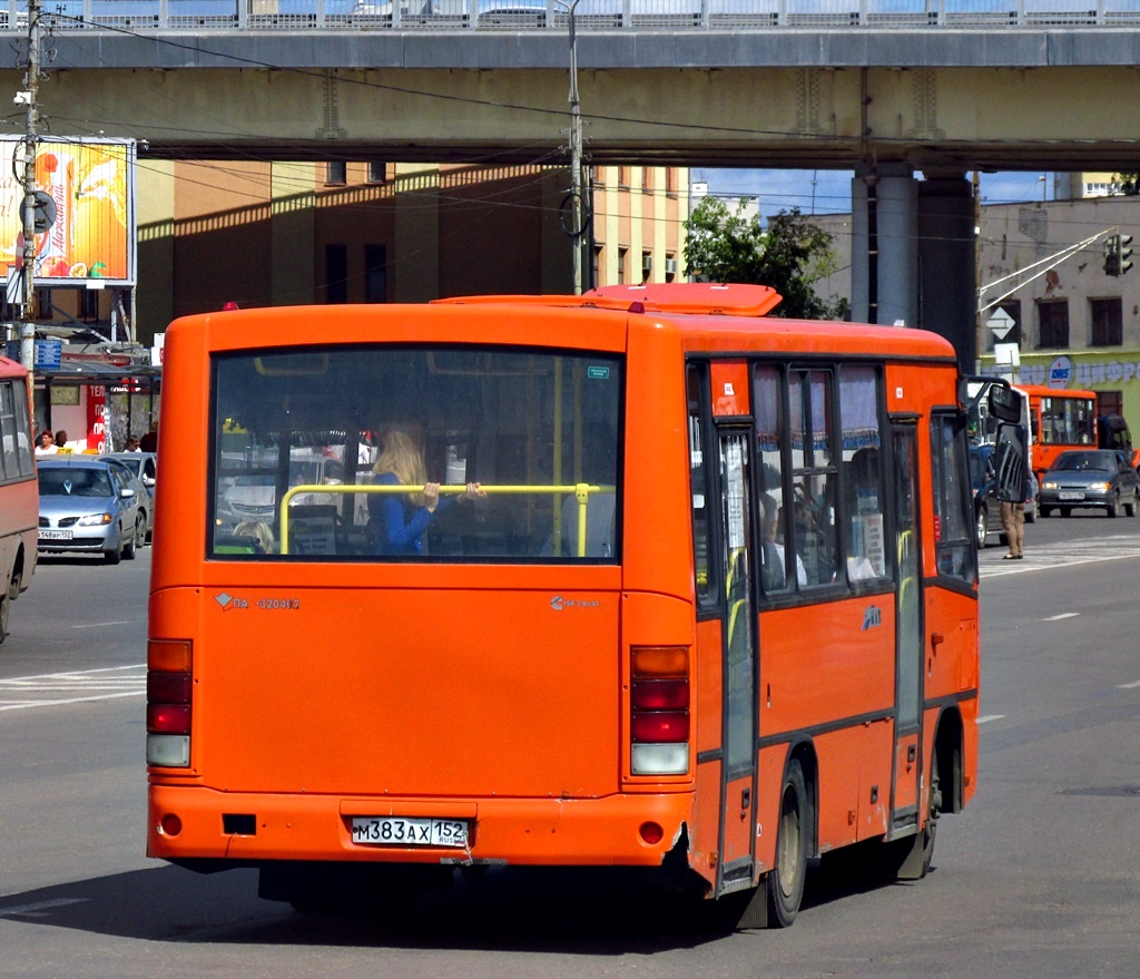 Нижегородская область, ПАЗ-320402-05 № М 383 АХ 152