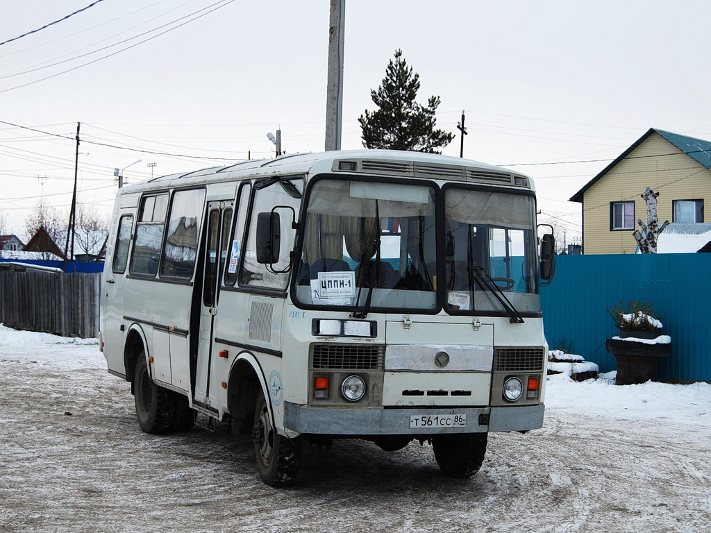 Ханты-Мансийский АО, ПАЗ-3206-110-60 № 2164