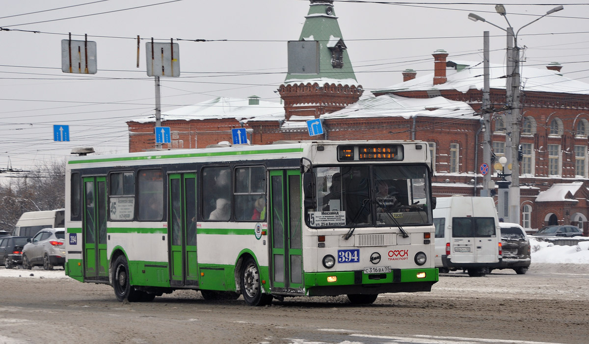 Омская область, ЛиАЗ-5256.45 № 394