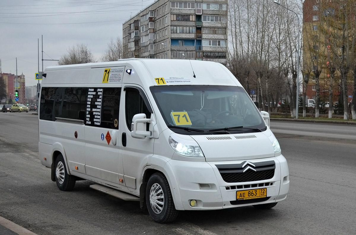 Тюменская область, Нижегородец-2227W (Citroёn Jumper) № АЕ 863 72