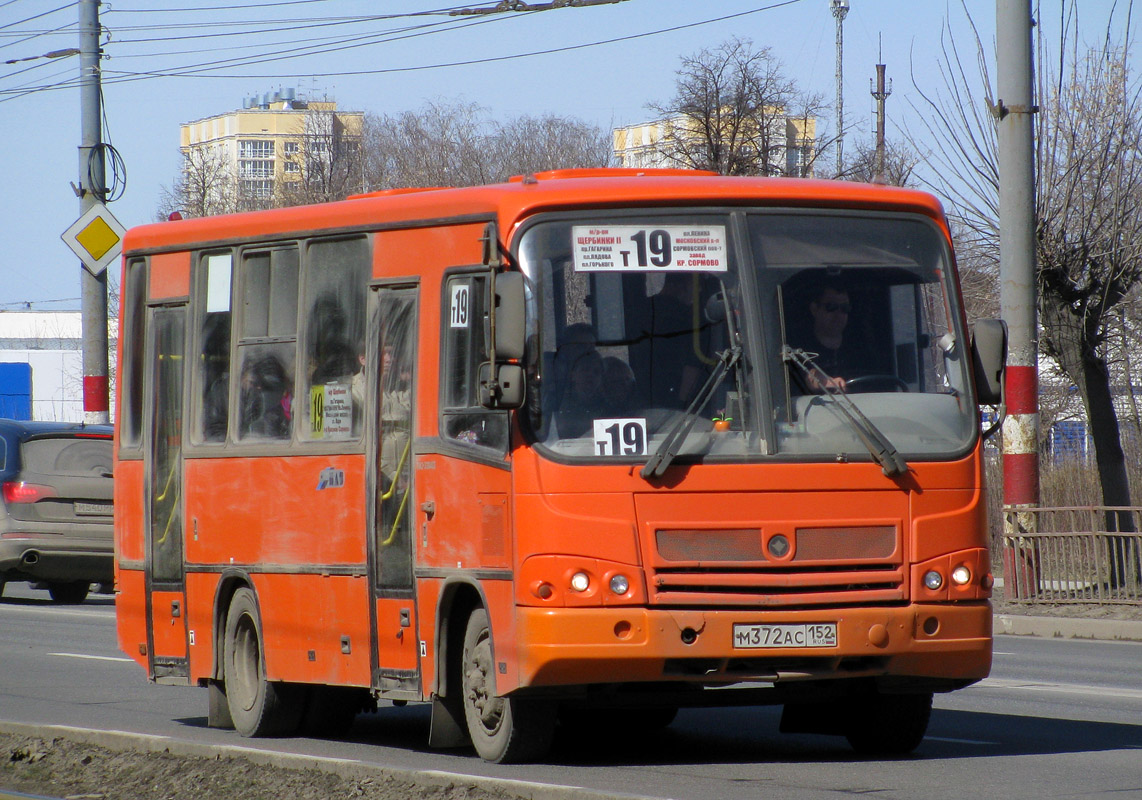 Нижегородская область, ПАЗ-320402-05 № М 372 АС 152