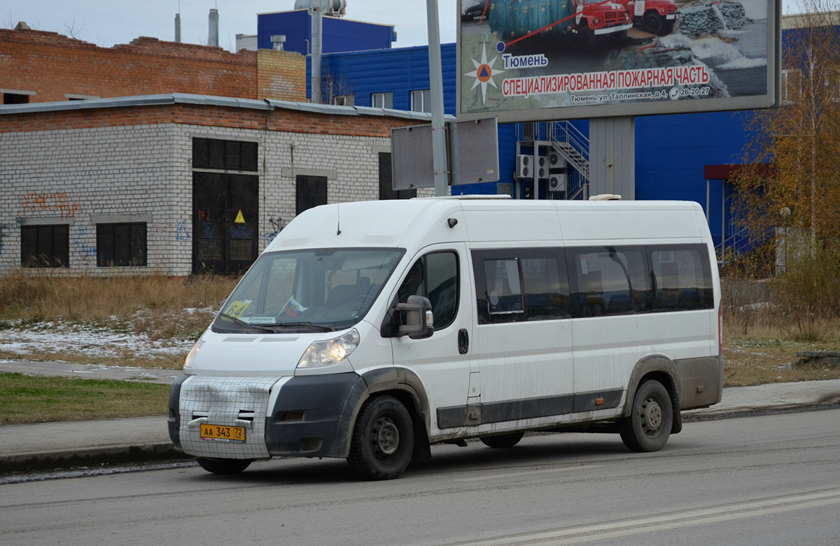 Тюменская область, Нижегородец-2227SK (Peugeot Boxer) № АА 343 72