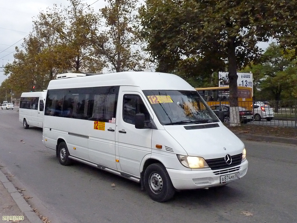 Севастополь, Mercedes-Benz Sprinter W903 313CDI № А 874 МХ 82