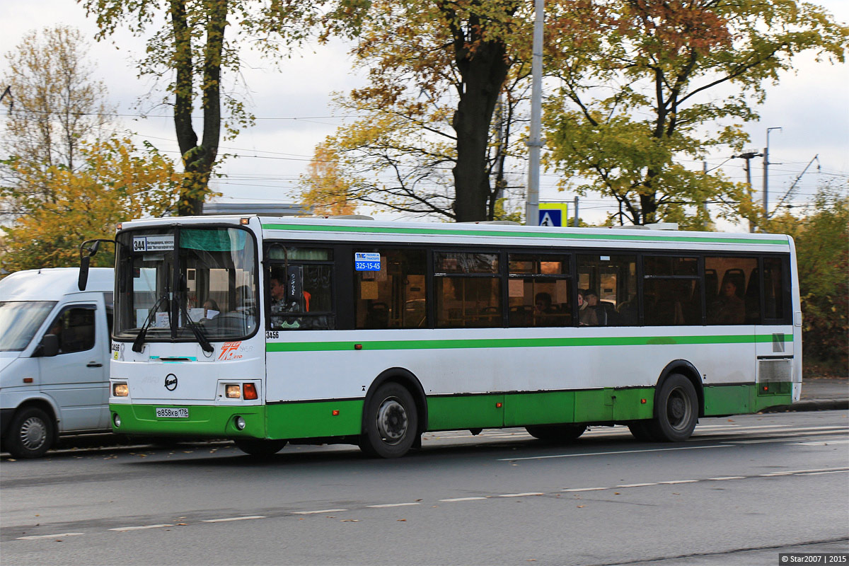 Санкт-Петербург, ЛиАЗ-5293.53 № 3456