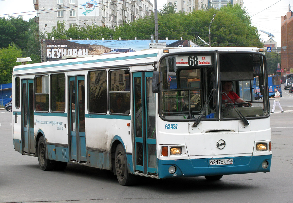 Нижегородская область, ЛиАЗ-5256.26 № 63437