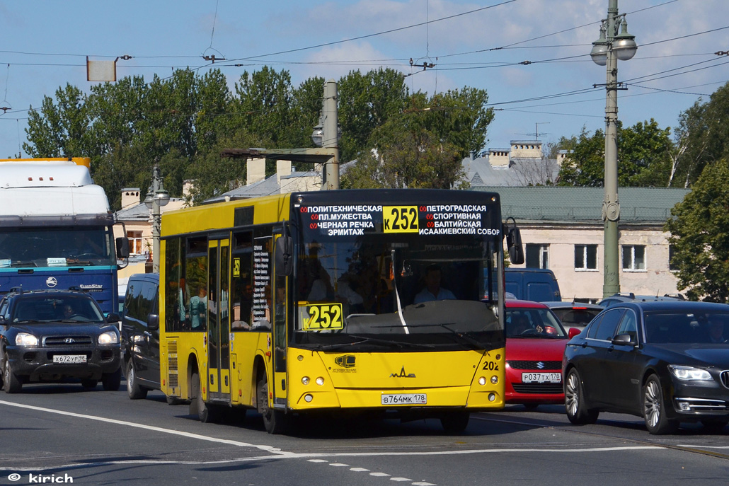 Санкт-Петербург, МАЗ-206.068 № 202