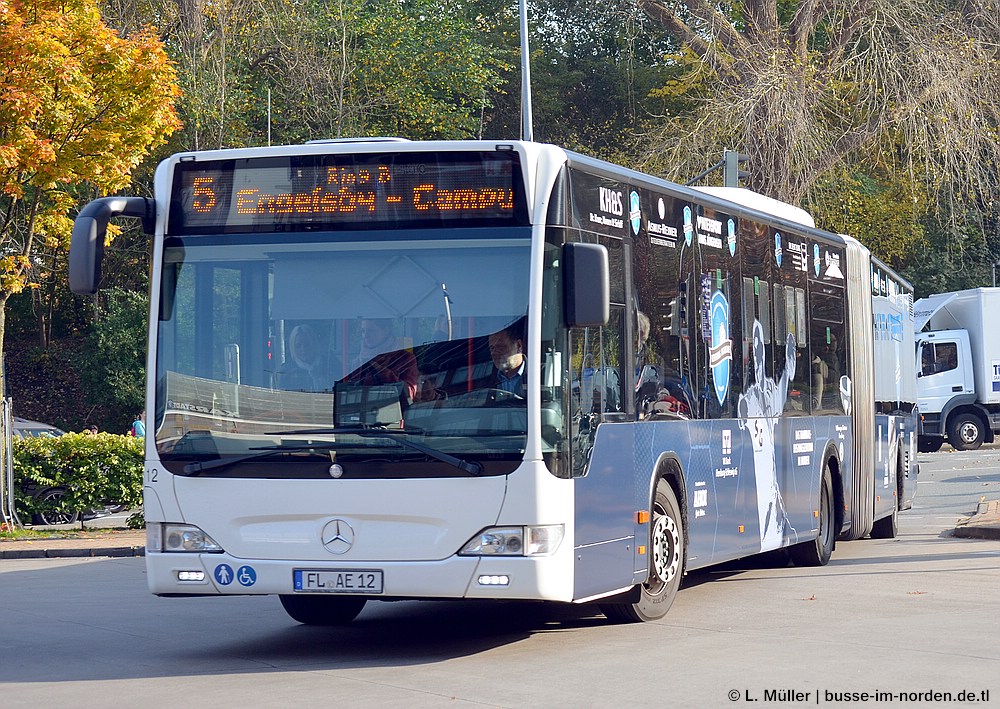 Schleswig-Holstein, Mercedes-Benz O530G Citaro facelift G Nr. 12