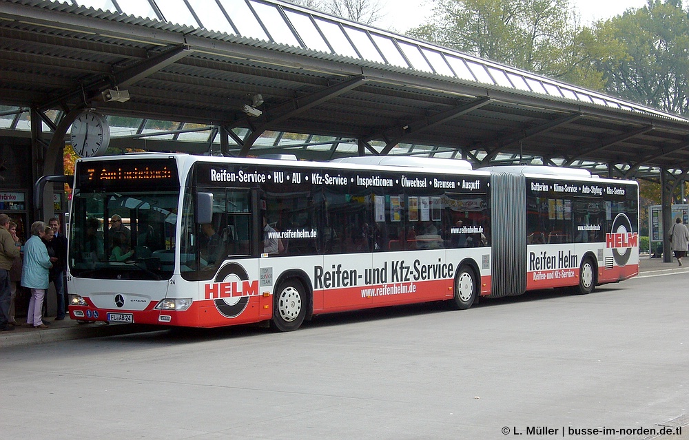 Шлезвиг-Гольштейн, Mercedes-Benz O530G Citaro facelift G № 24