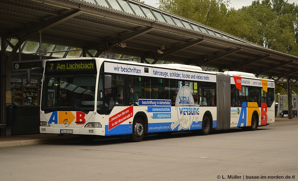 Шлезвиг-Гольштейн, Mercedes-Benz O530G Citaro G № 13