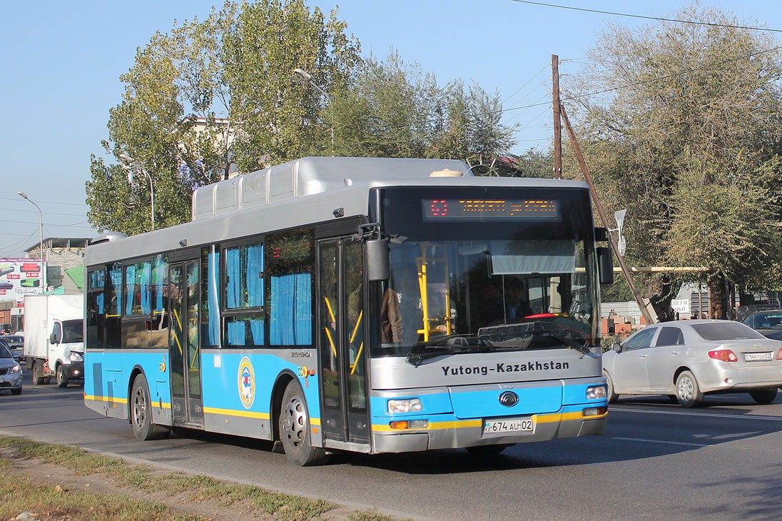 Ałmaty, Yutong ZK6118HGA Nr 889