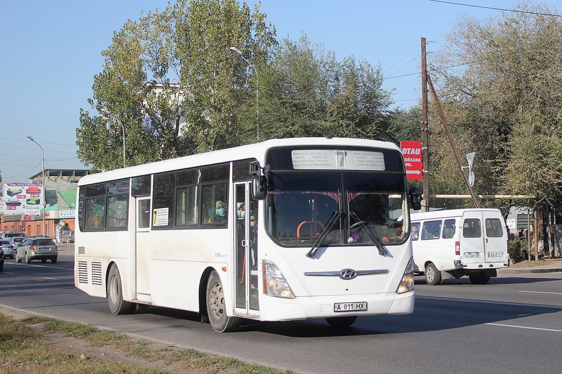 Алматы, Hyundai New Super AeroCity 1F/L № A 811 HX