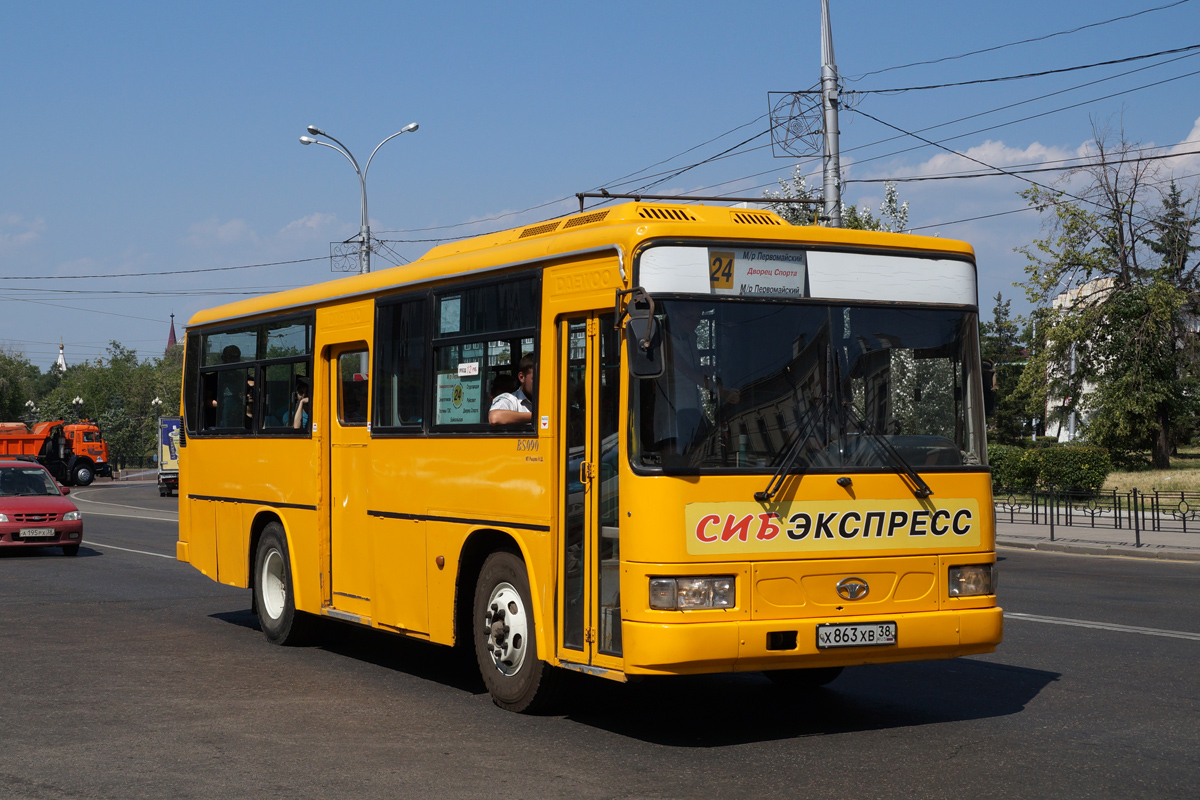 Иркутская область, Daewoo BS090 Royal Midi (Busan) № Х 863 ХВ 38