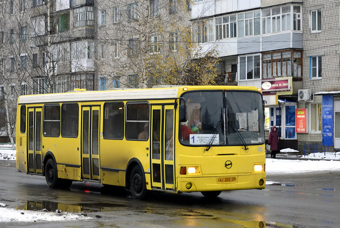 Архангельская область, ЛиАЗ-5256.35 № АС 320 29