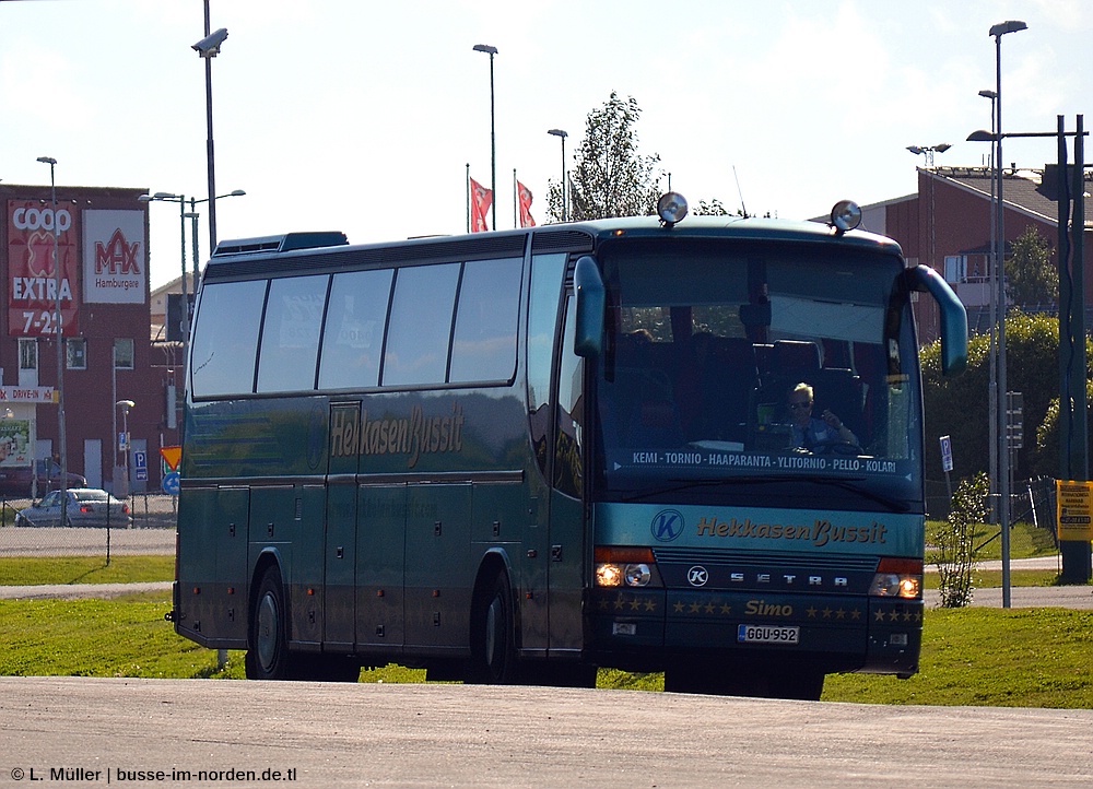 Фінляндыя, Setra S315HDH № GGU-952