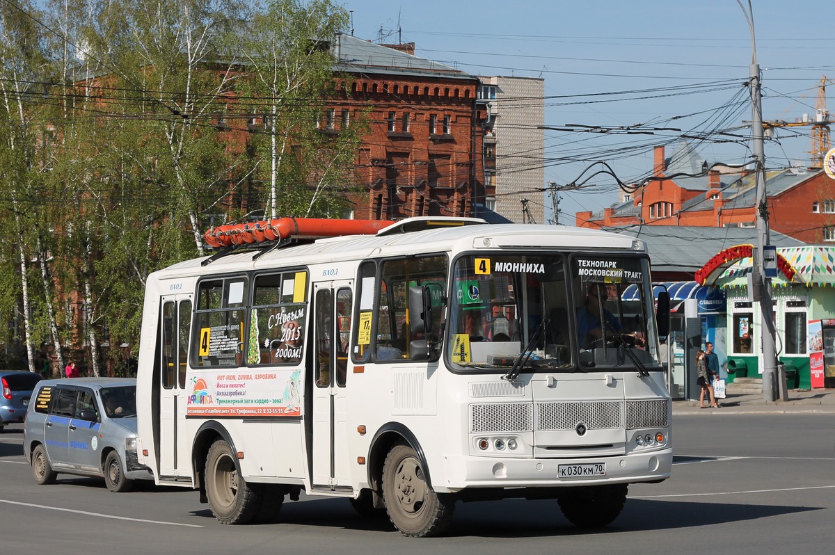 Томская область, ПАЗ-32054 № К 030 КМ 70