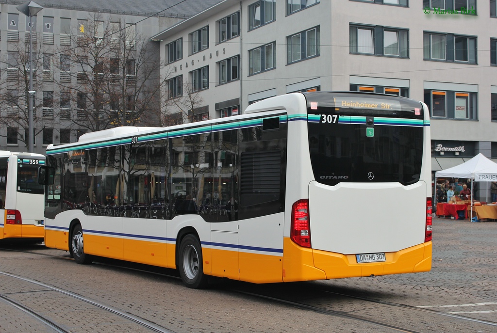 Гессен, Mercedes-Benz Citaro C2 № 307