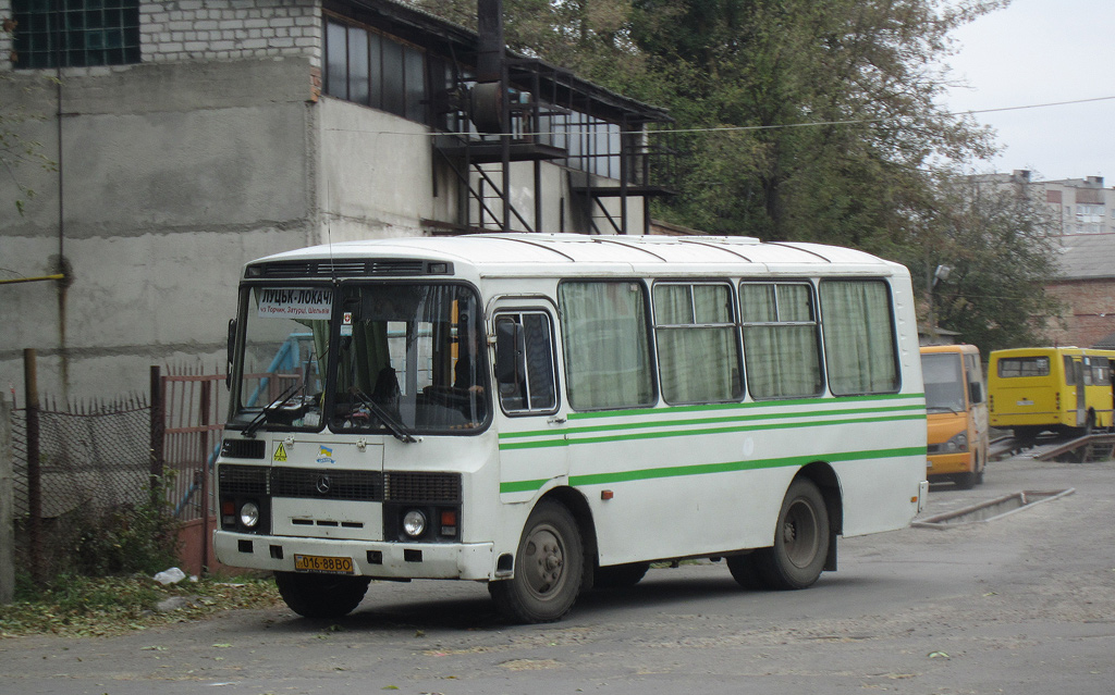 Волынская область, ПАЗ-32054 № 016-88 ВО