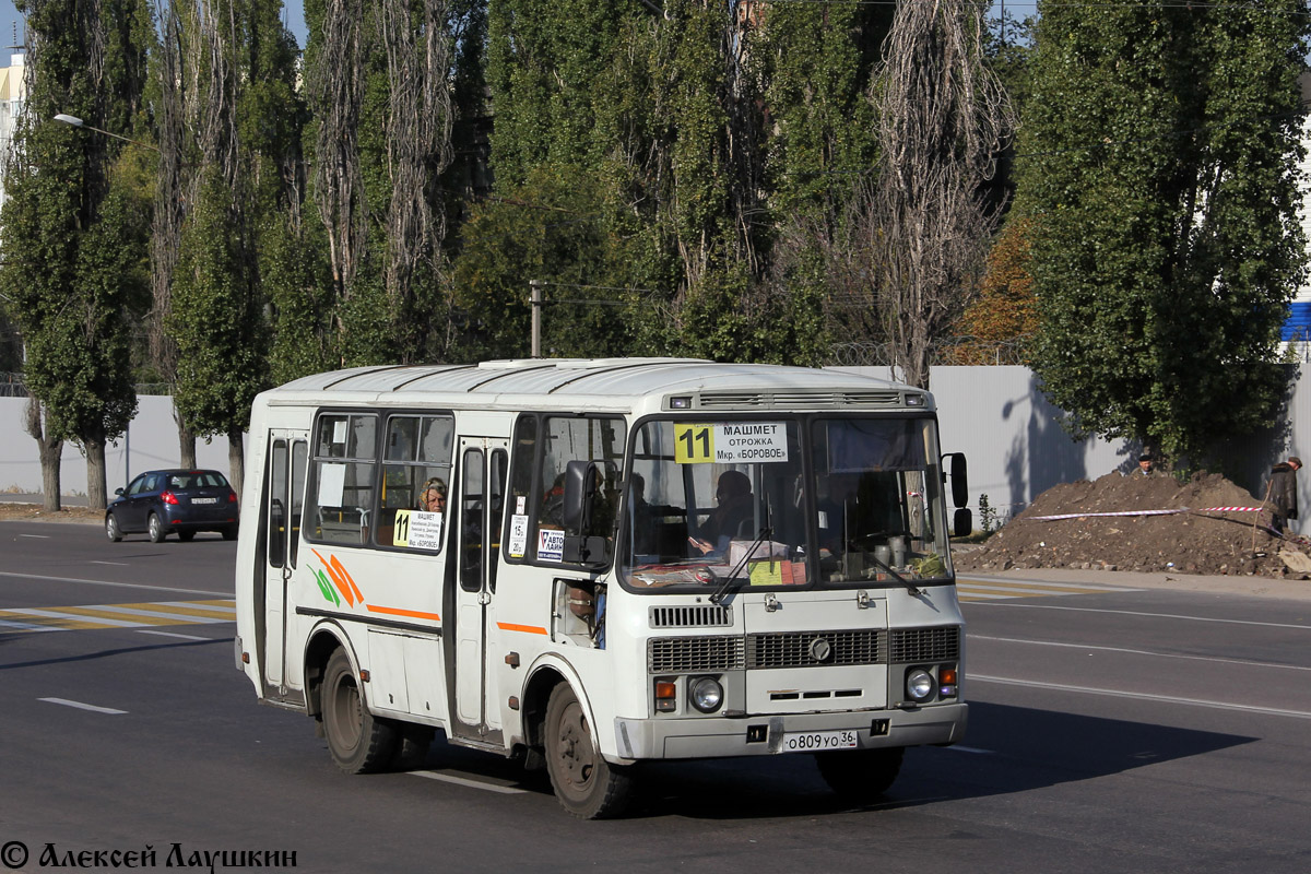 Воронежская область, ПАЗ-32054 № О 809 УО 36