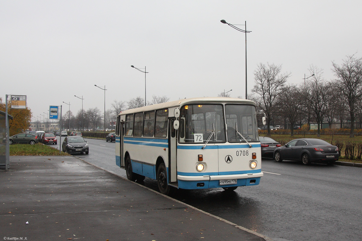 Санкт-Петербург, ЛАЗ-695Н № 0708