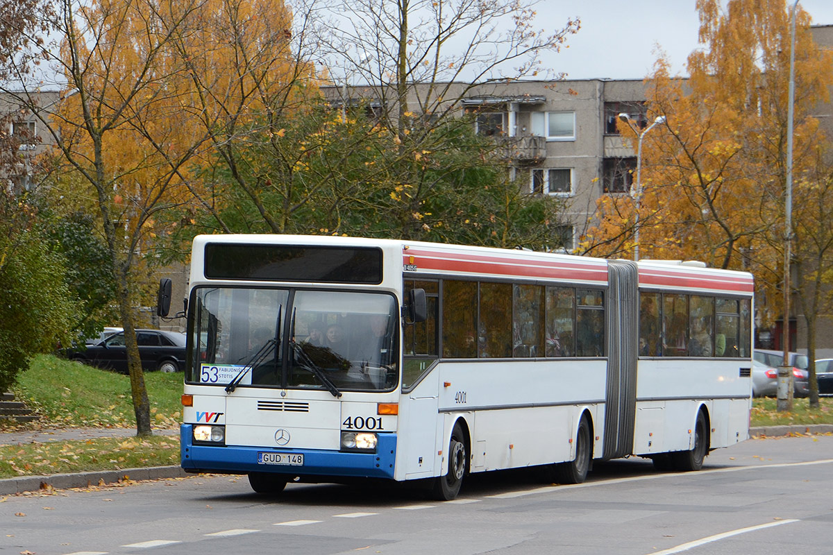 Литва, Mercedes-Benz O405G № 4001