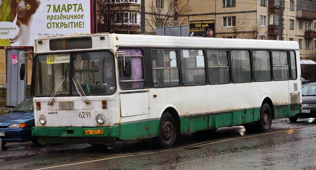 Санкт-Петербург, ЛиАЗ-5256.25 № 6291