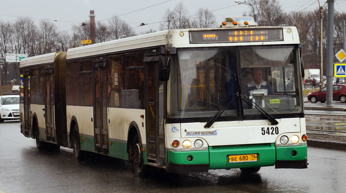 Санкт-Петербург, ЛиАЗ-6213.20 № 5420