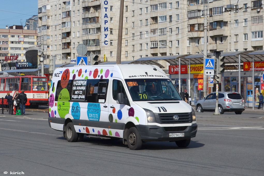 Санкт-Петербург, БТД-2219 (Volkswagen Crafter) № В 001 МУ 178