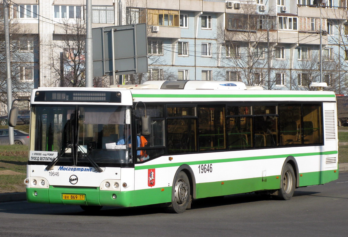 Москва, ЛиАЗ-5292.21 № 19646