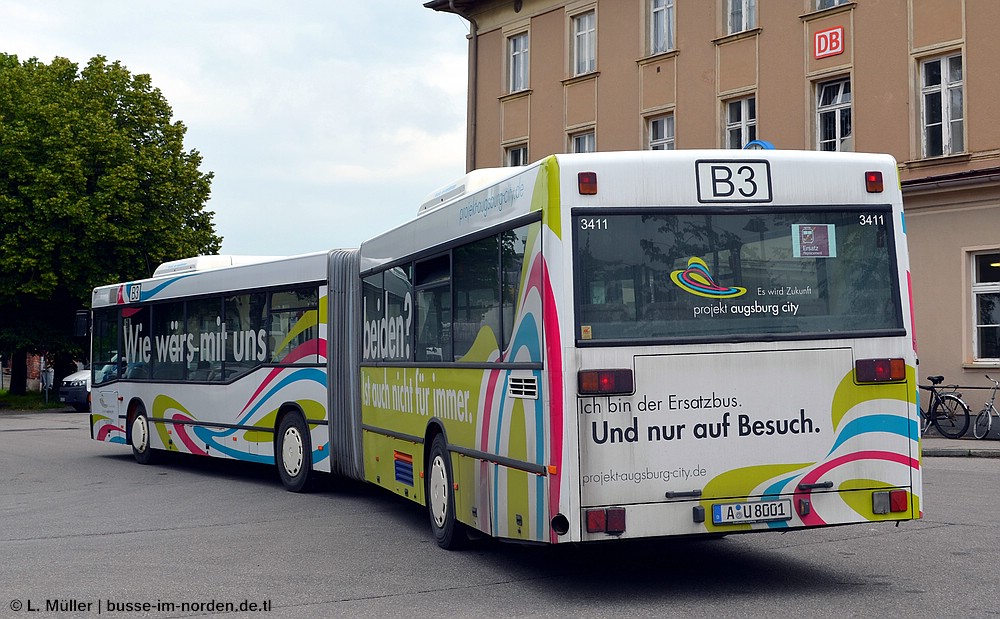 Bavaria, Mercedes-Benz O405GN2 # A-U 8001