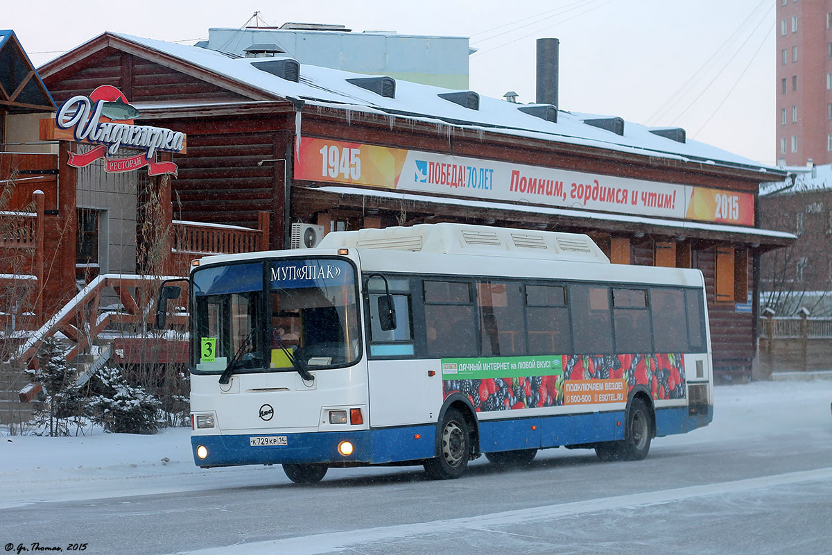 Саха (Якутия), ЛиАЗ-5256.57 № К 729 КР 14