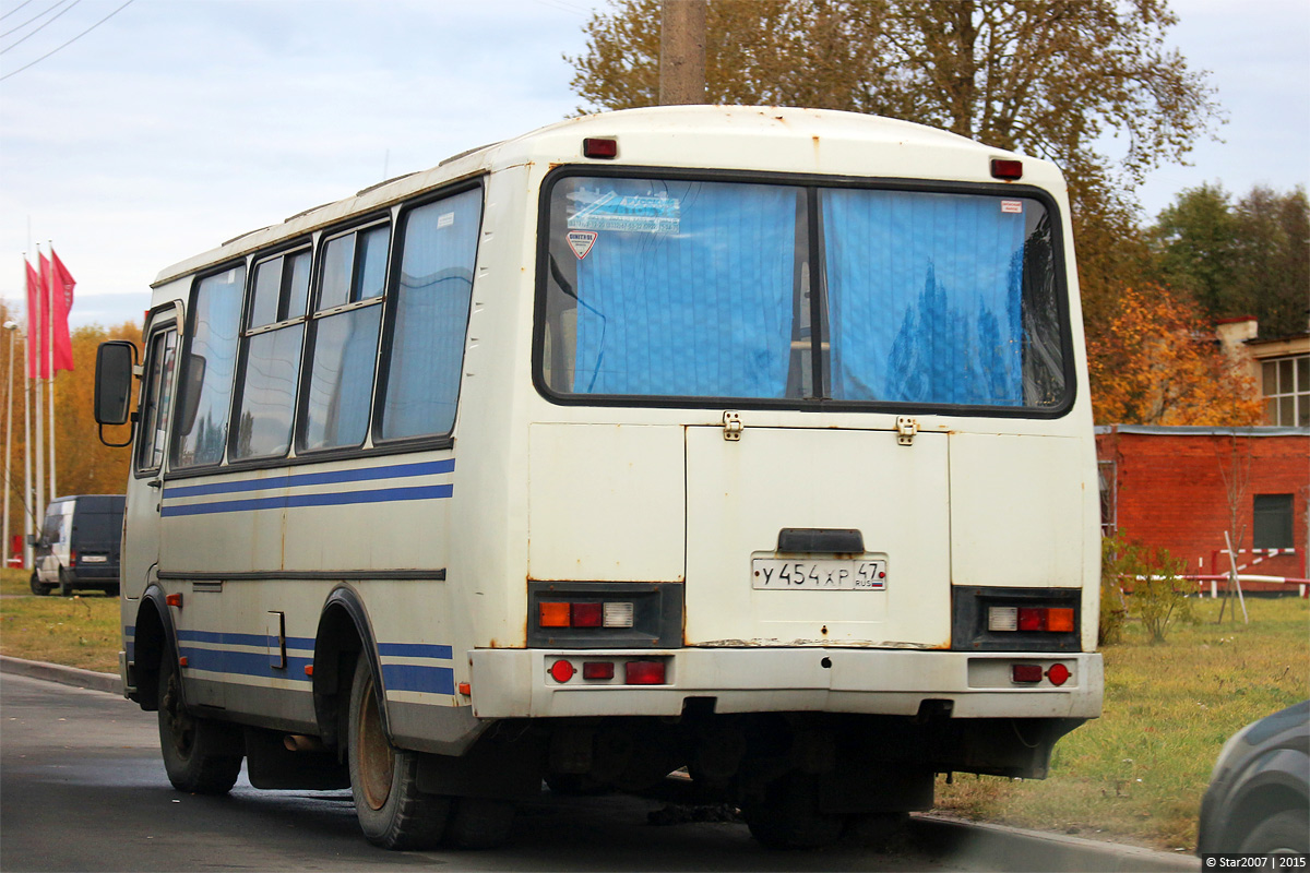 Ленинградская область, ПАЗ-32053 № У 454 ХР 47