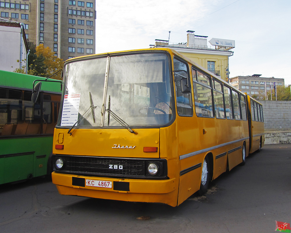 Minsk, Ikarus 280.08 Nr. 032166