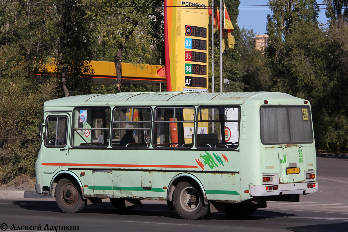 Воронежская область, ПАЗ-32054 № АХ 955 36