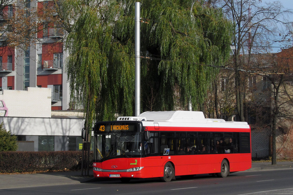 Литва, Solaris Urbino III 12 CNG № 785