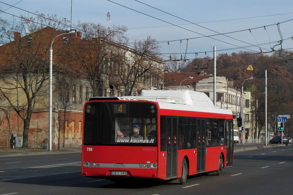 Литва, Solaris Urbino III 12 CNG № 796