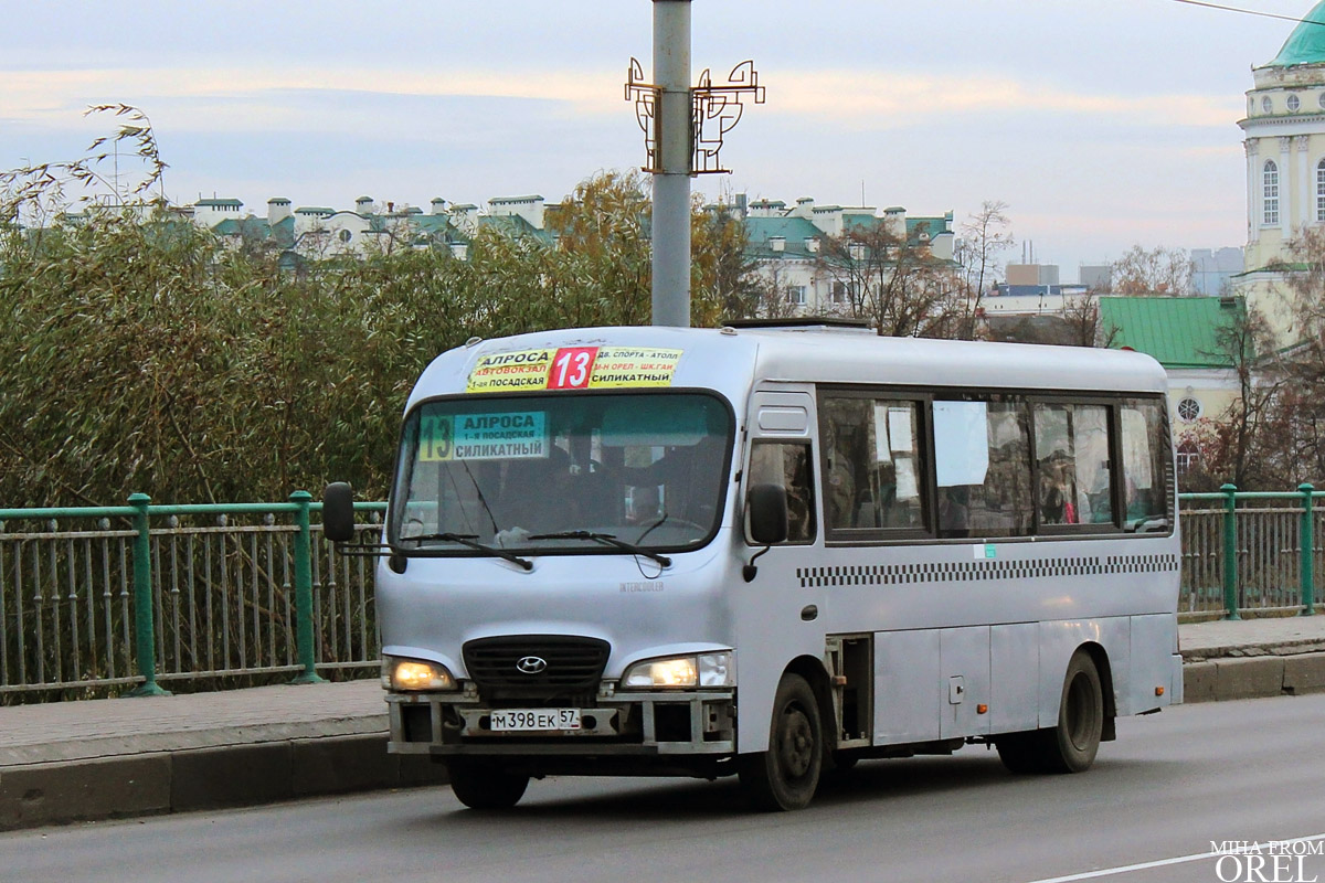 Орловская область, Hyundai County LWB C09 (ТагАЗ) № М 398 ЕК 57