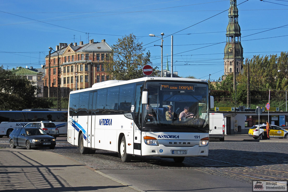 Латвия, Setra S416UL № 191