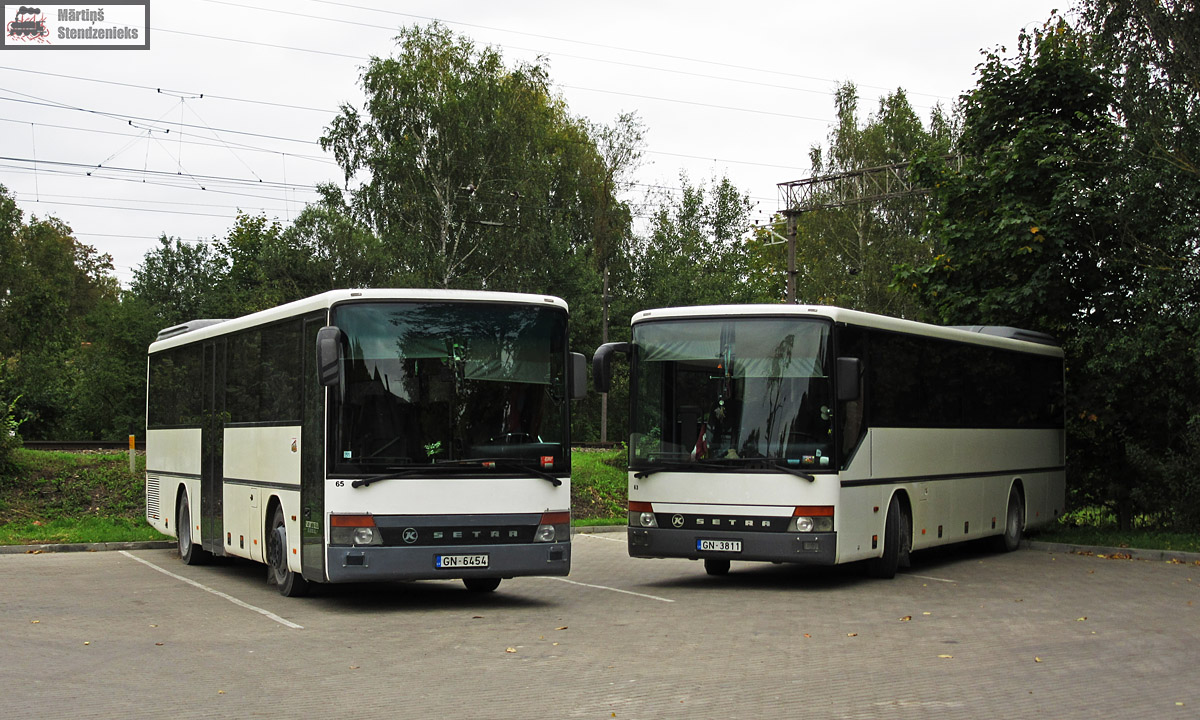 Латвия, Setra S313UL № 63; Латвия, Setra S313UL № 65