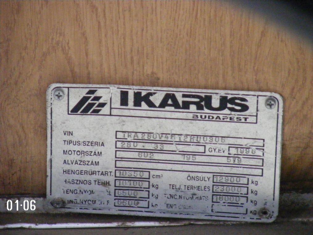 Венгрия, Ikarus 280.33 № EUA-797