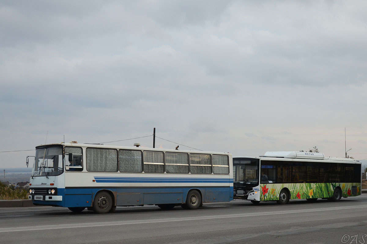 Волгоградская область, Ikarus 260.37 № 944; Волгоградская область, Volgabus-5270.G2 (CNG) № 7403