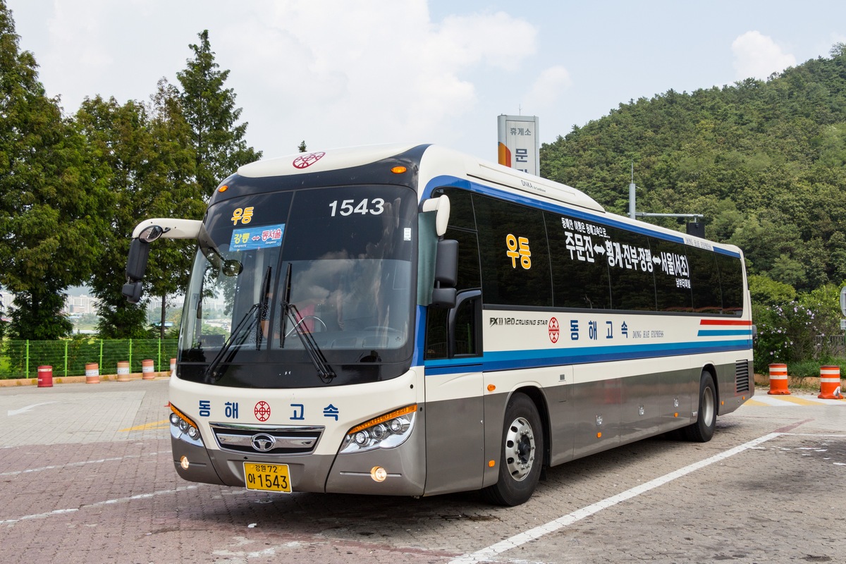 Koreai Köztársaság, Daewoo FXII120 Cruising Star sz.: 강원 72 아 1543