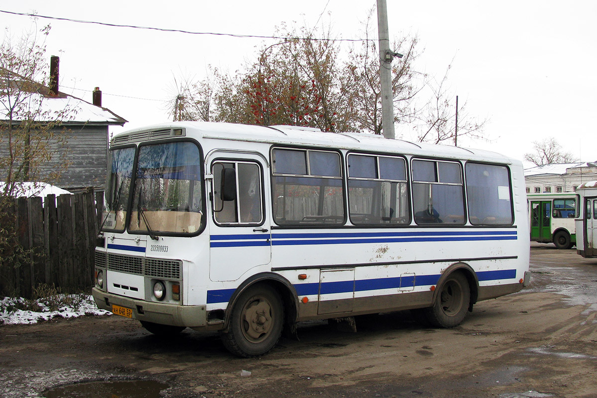 Нижегородская область, ПАЗ-32054 № АН 648 52